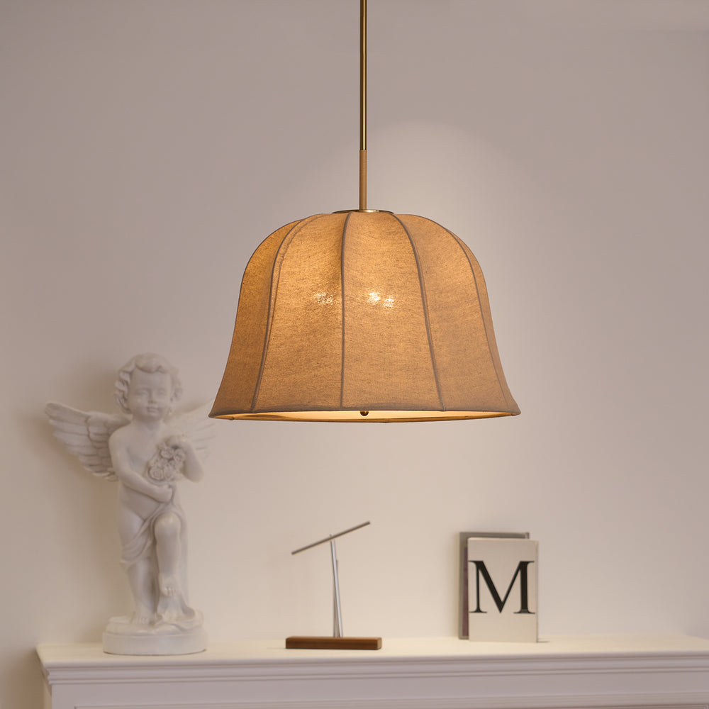 Sienna Linen Pendant Lamp - Vakkerlight
