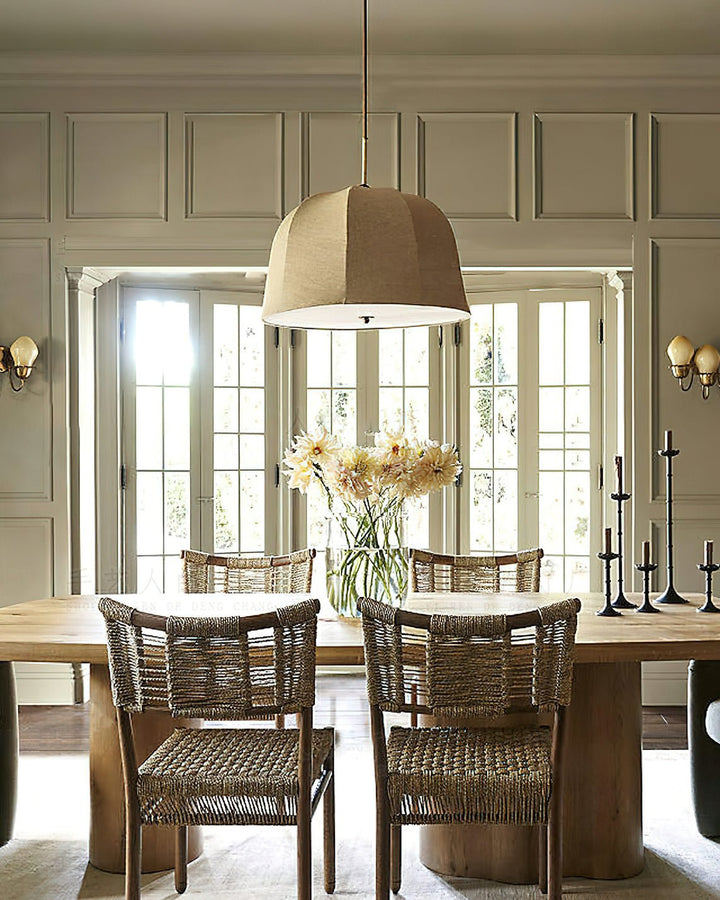 Sienna Linen Pendant Lamp - Vakkerlight