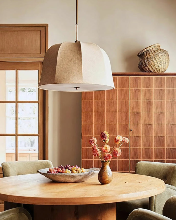 Sienna Linen Pendant Lamp - Vakkerlight