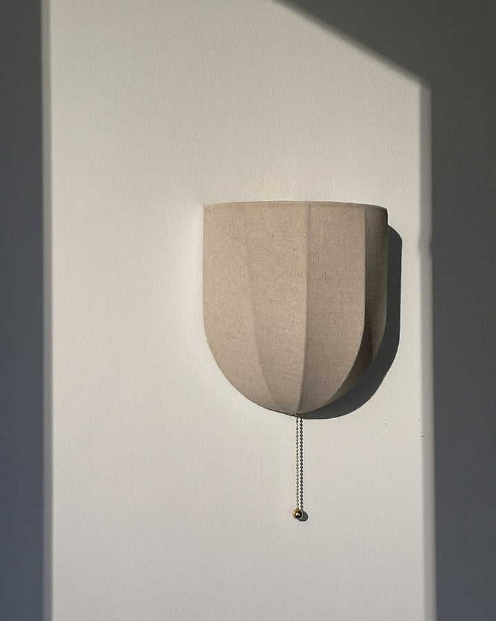 Sienna Linen Wall Sconce - Vakkerlight