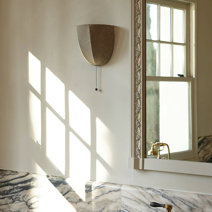 Sienna Linen Wall Sconce - Vakkerlight