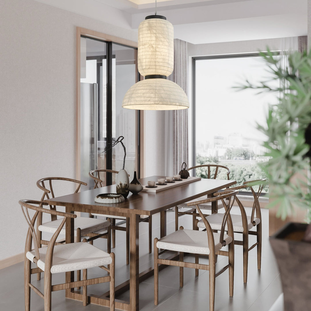 Modern Silk Pendant Light - Vakkerlight