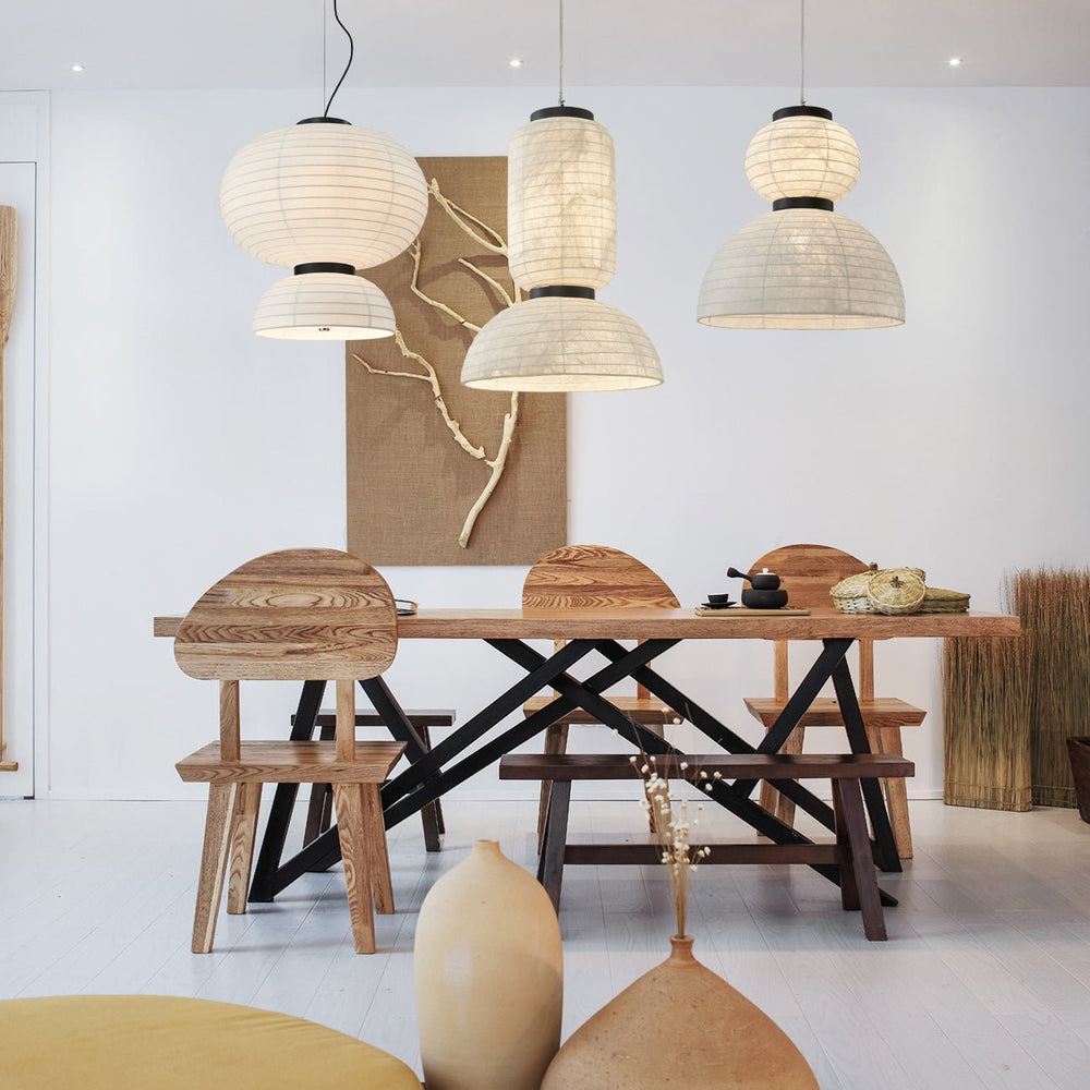 Modern Silk Pendant Light - Vakkerlight