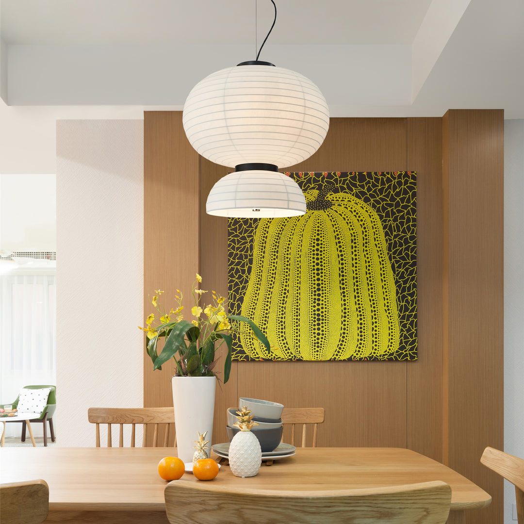 Modern Silk Pendant Light - Vakkerlight