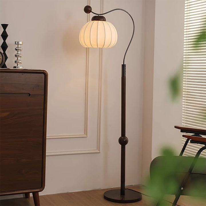 Silk Globe Floor Lamp - Vakkerlight