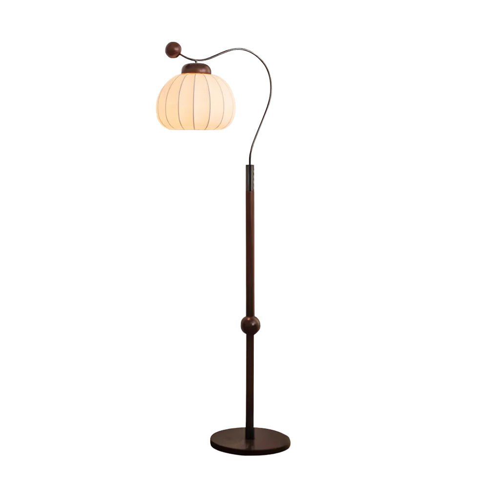 Silk Globe Floor Lamp - Vakkerlight