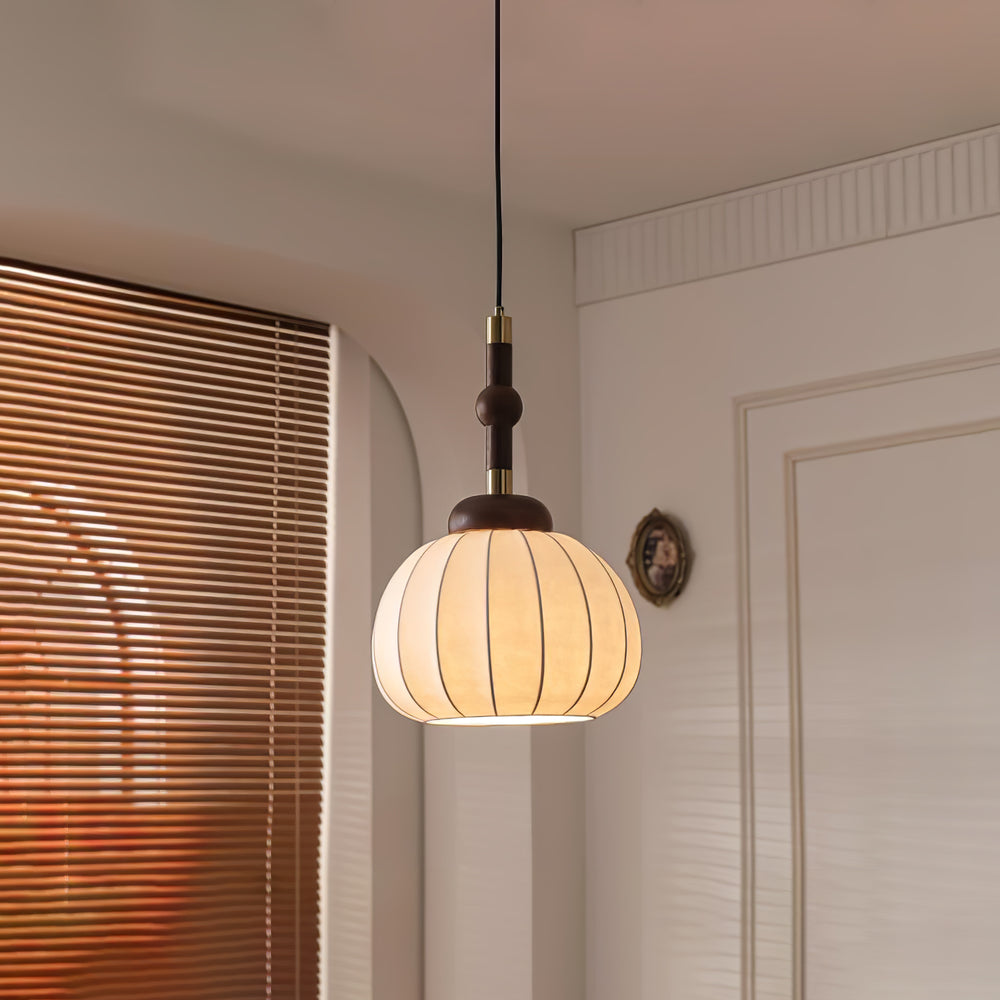 Silk Globe Pendant Lamp - Vakkerlight