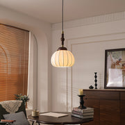 Silk Globe Pendant Lamp