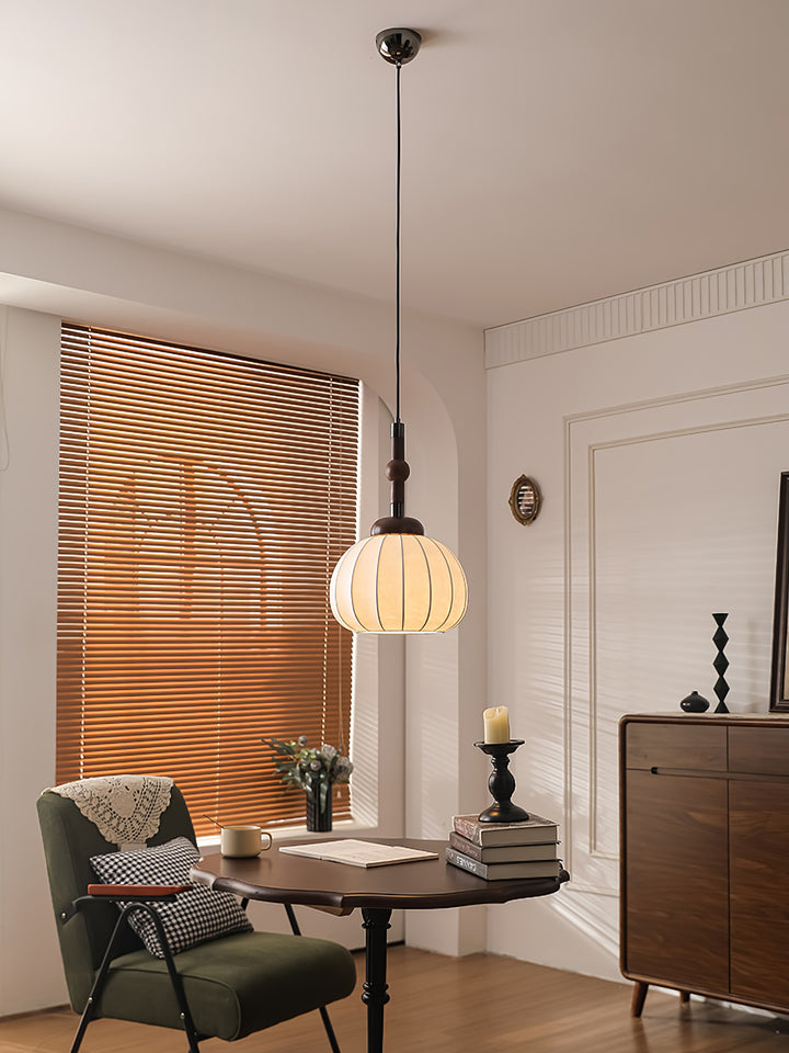 Silk Globe Pendant Lamp - Vakkerlight