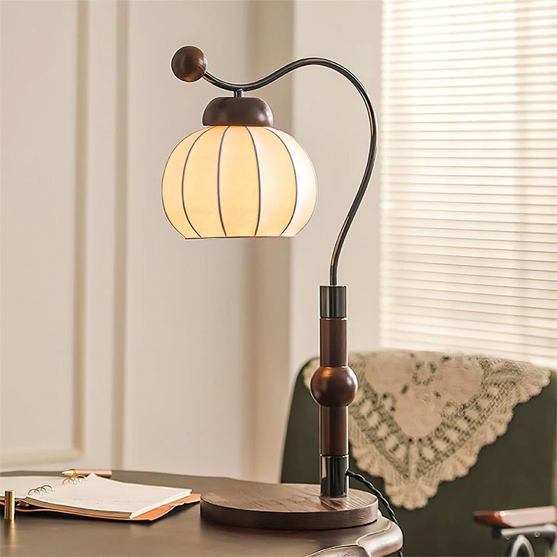 Silk Globe Table Lamp - Vakkerlight