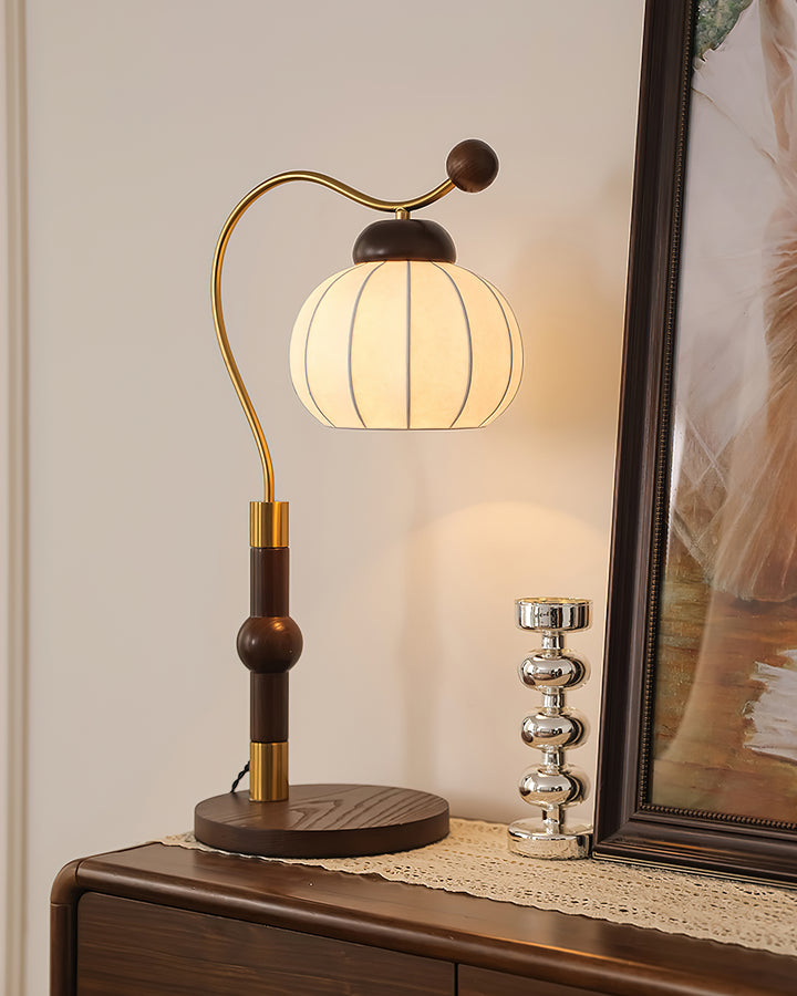 Silk Globe Table Lamp - Vakkerlight