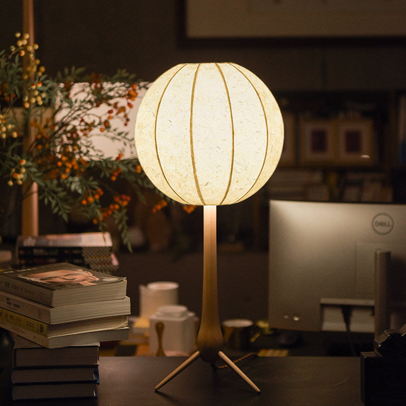 Silk Lantern Table Lamp