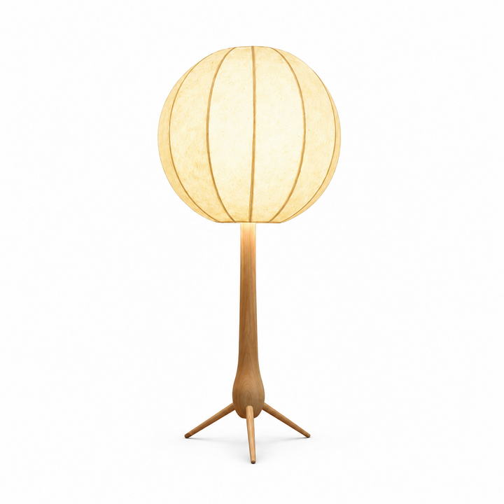 Silk Lantern Table Lamp