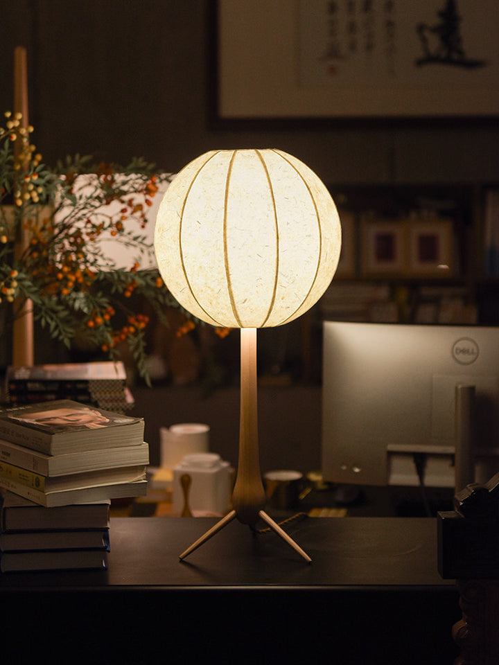 Silk Lantern Table Lamp