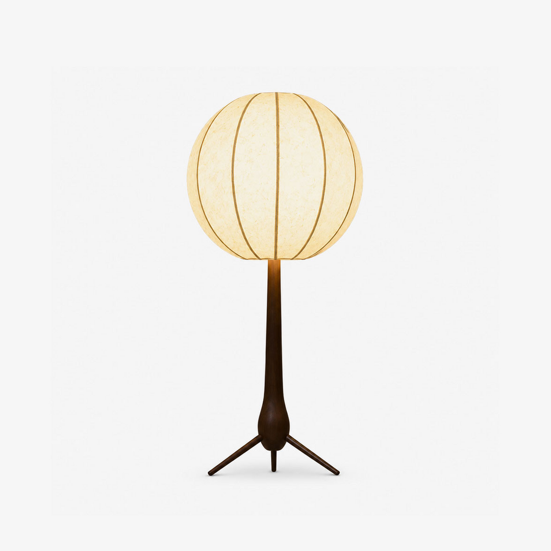 Silk Lantern Table Lamp