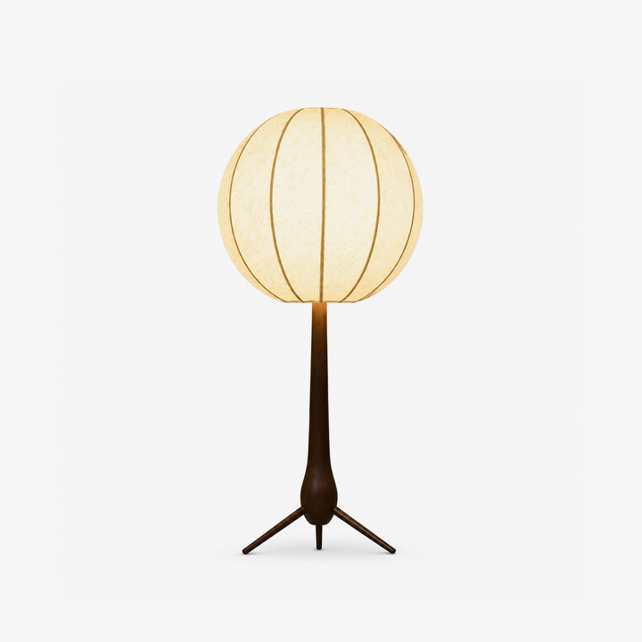 Silk Lantern Table Lamp