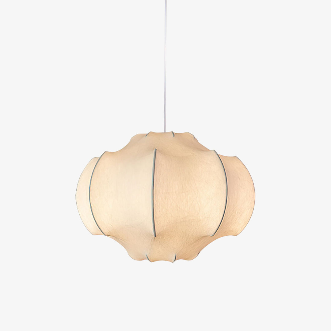 Silken Lotus Silk Pendant Lamp - Vakkerlight