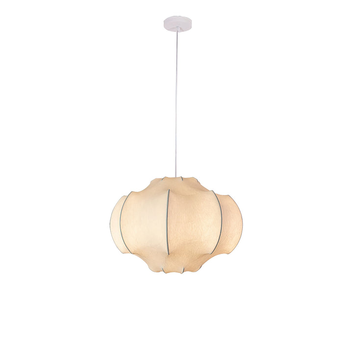 Silken Lotus Silk Pendant Lamp - Vakkerlight