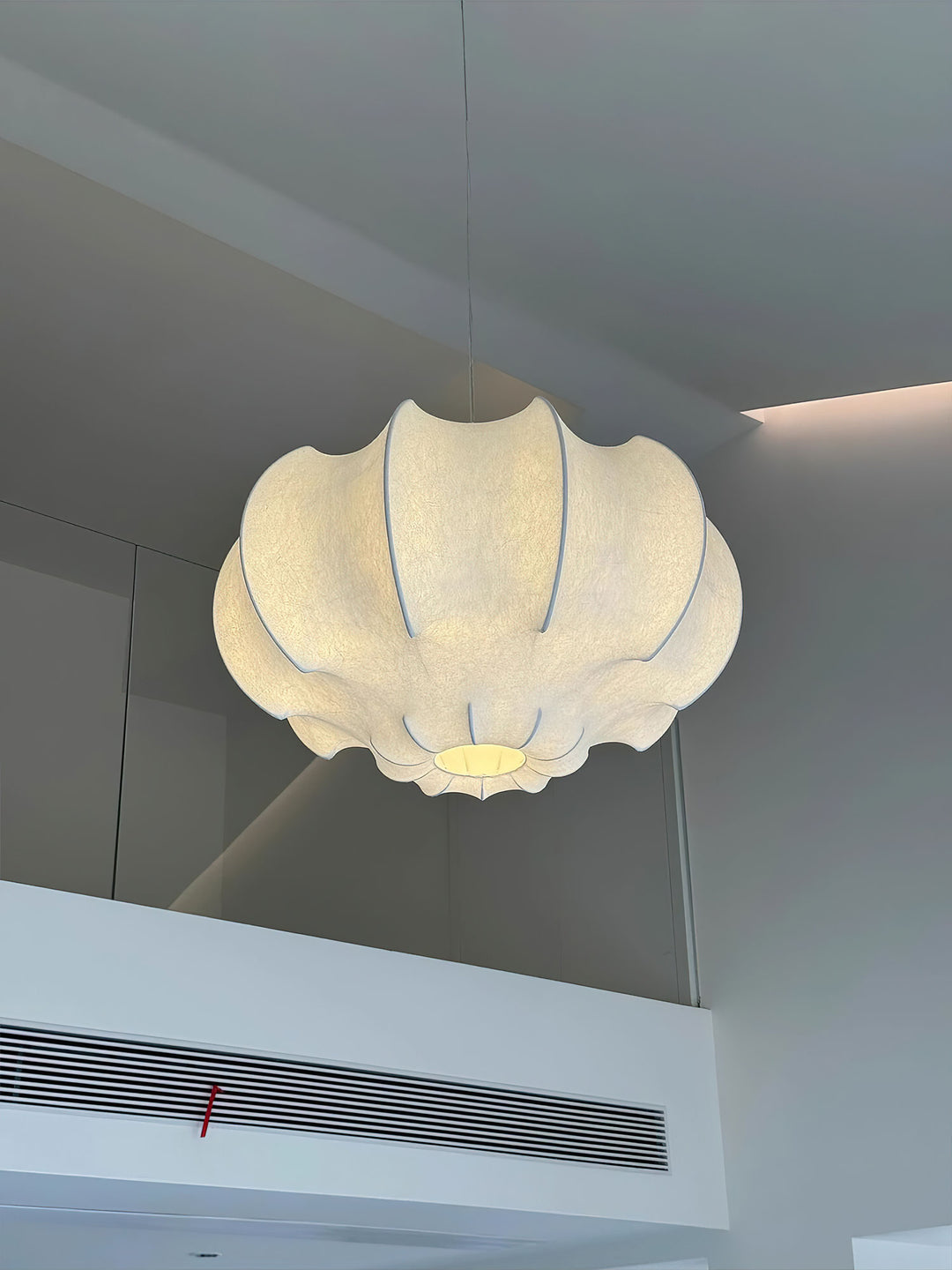 Silken Lotus Silk Pendant Lamp - Vakkerlight