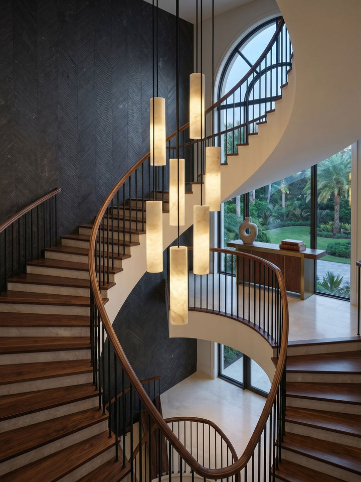 Silo Alabaster Pendant Light - Vakkerlight