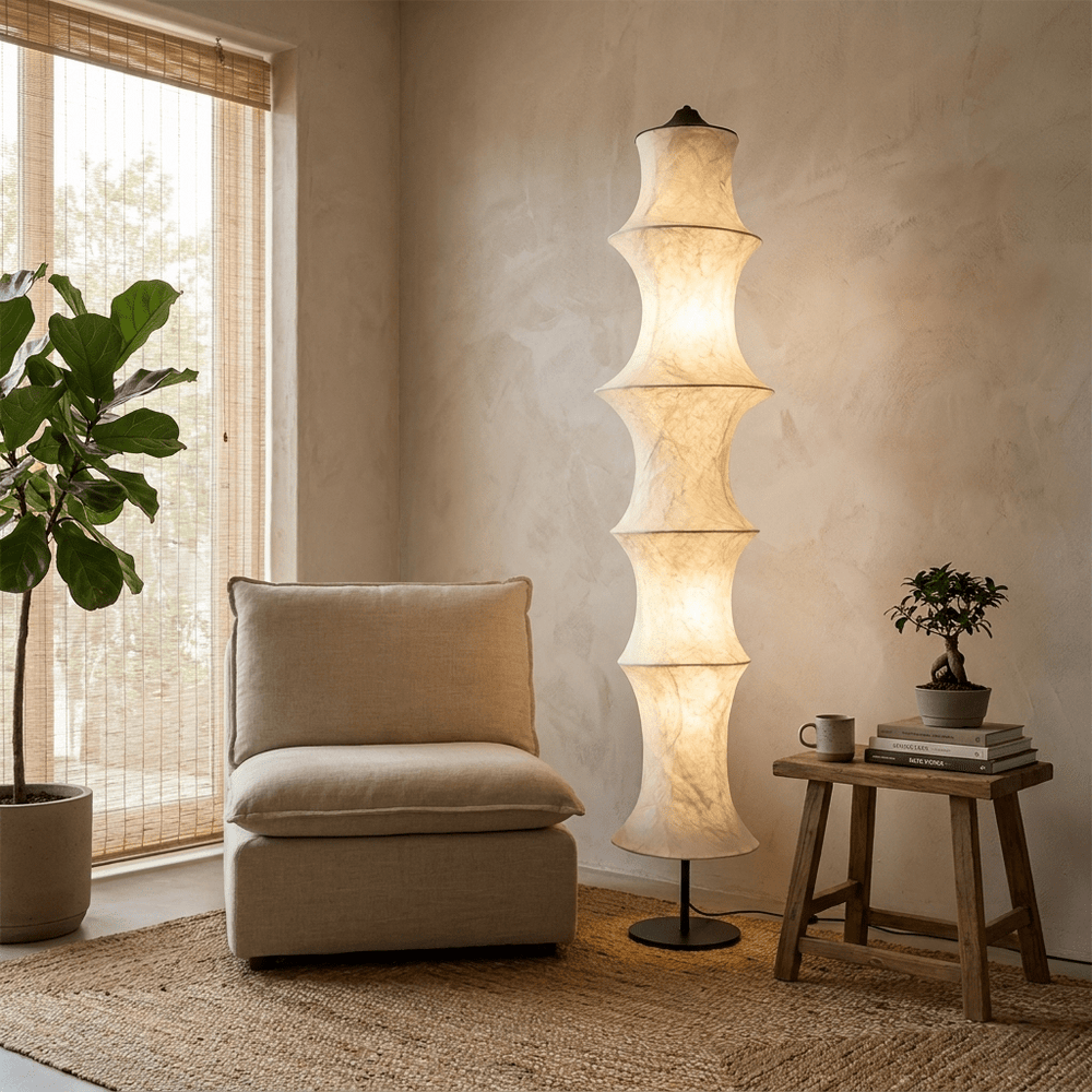 Silvara Cocoon Floor Lamp - Vakkerlight