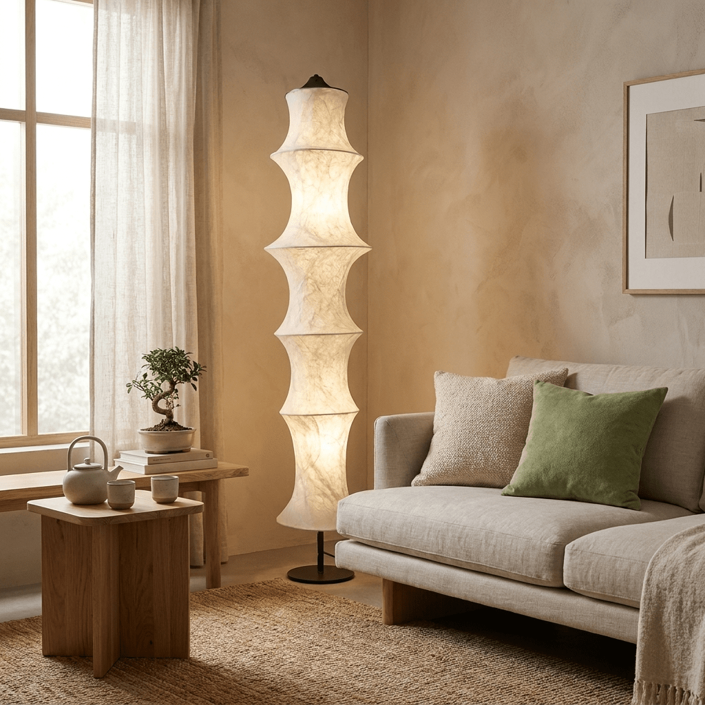 Silvara Cocoon Floor Lamp - Vakkerlight