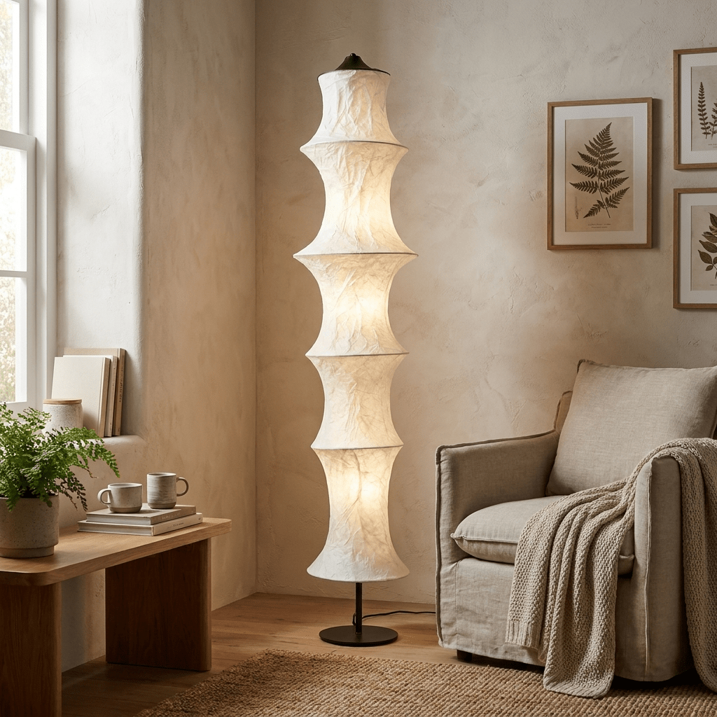 Silvara Cocoon Floor Lamp - Vakkerlight