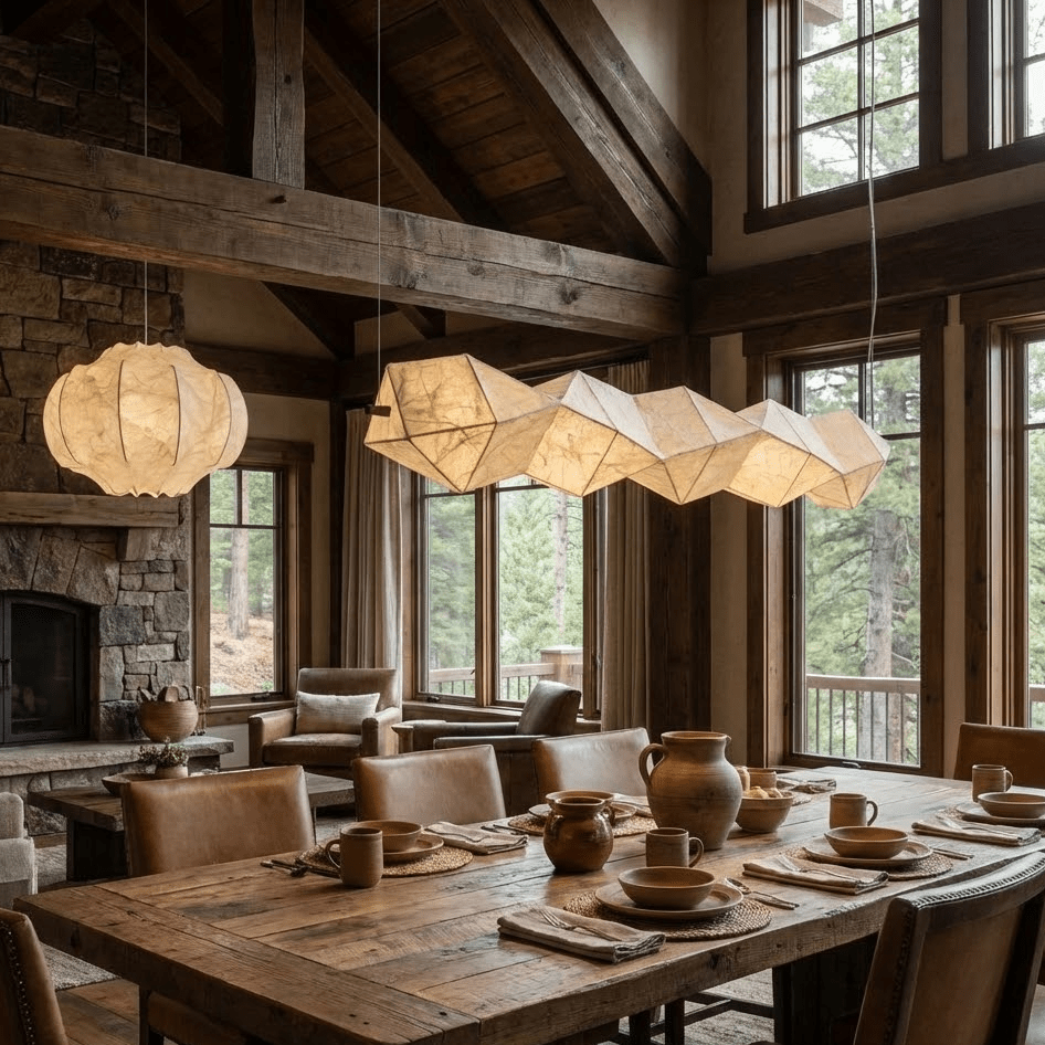 Silvara Fold Linear Pendant Lamp - Vakkerlight