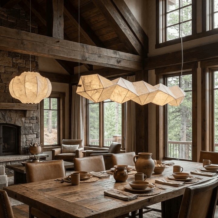 Silvara Fold Linear Pendant Lamp - Vakkerlight