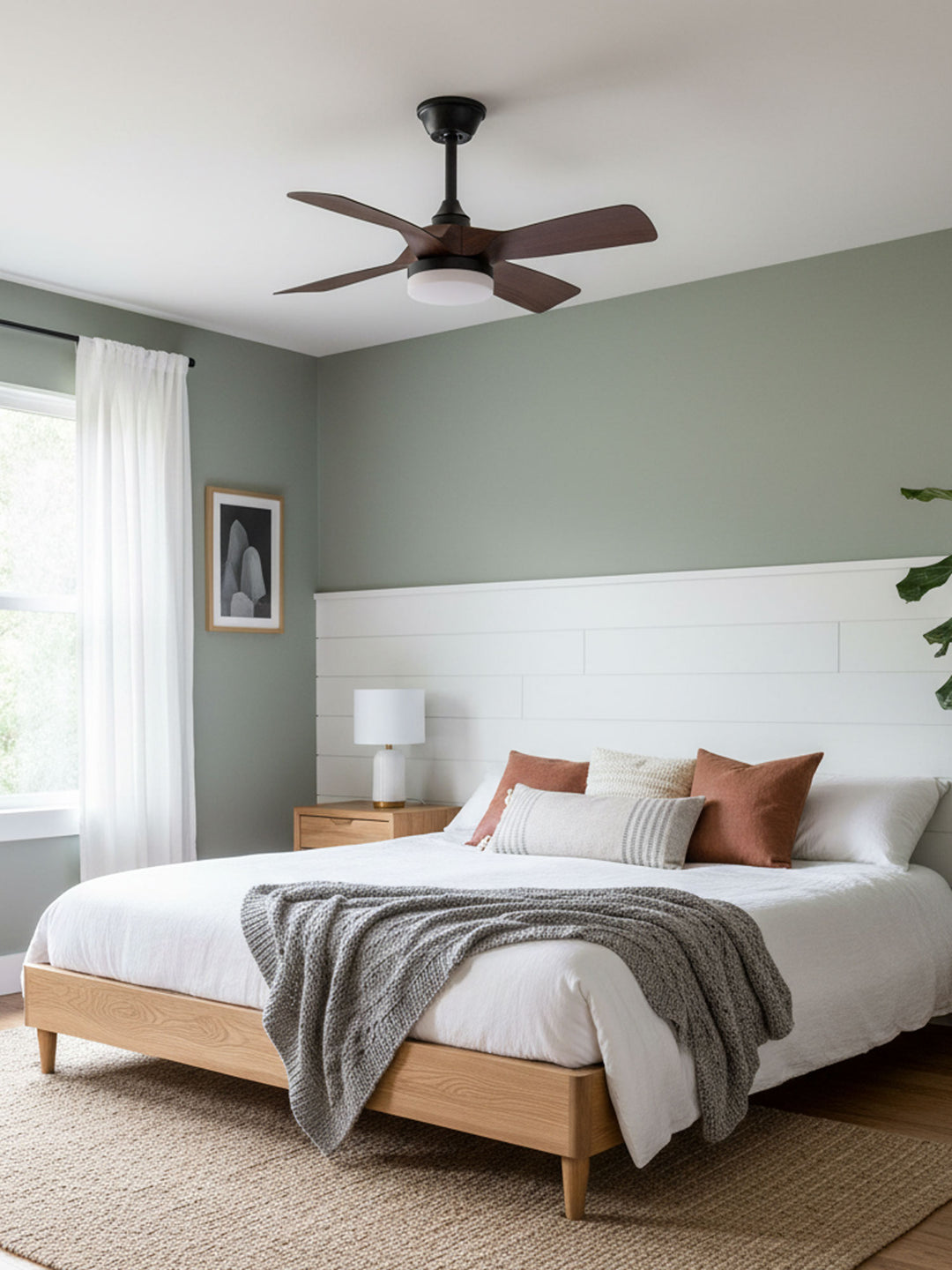 Silven Curve Ceiling Fan Light - Vakkerlight