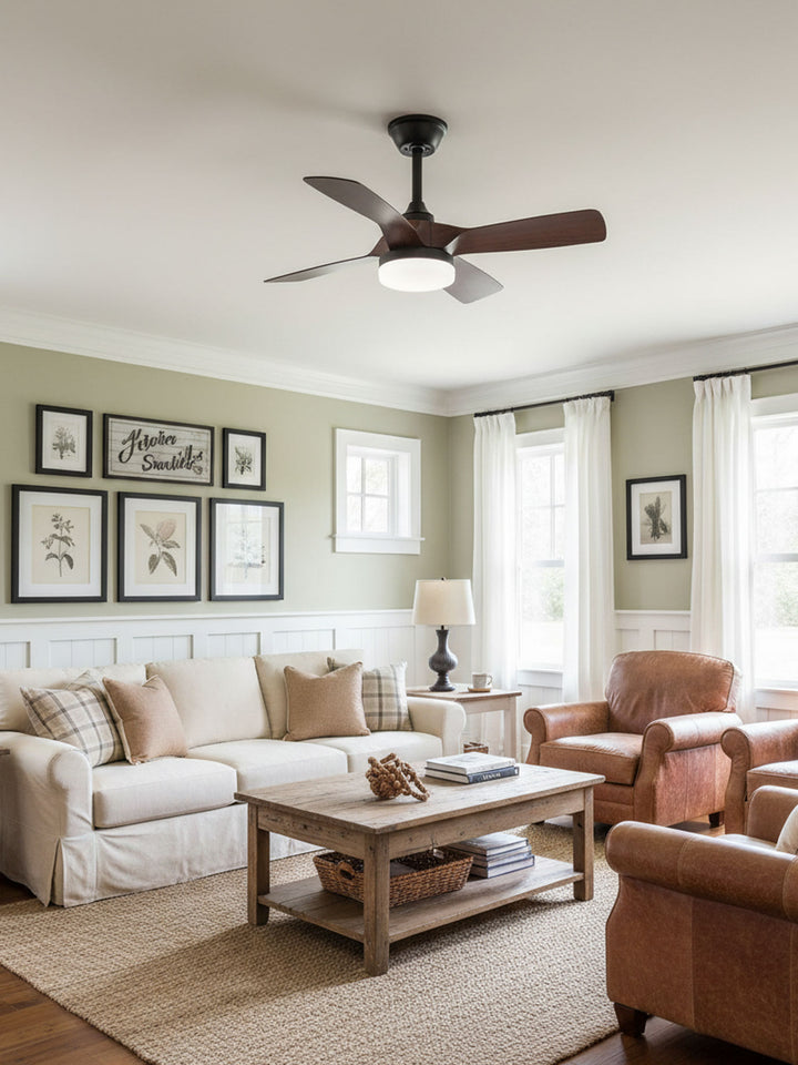 Silven Curve Ceiling Fan Light - Vakkerlight