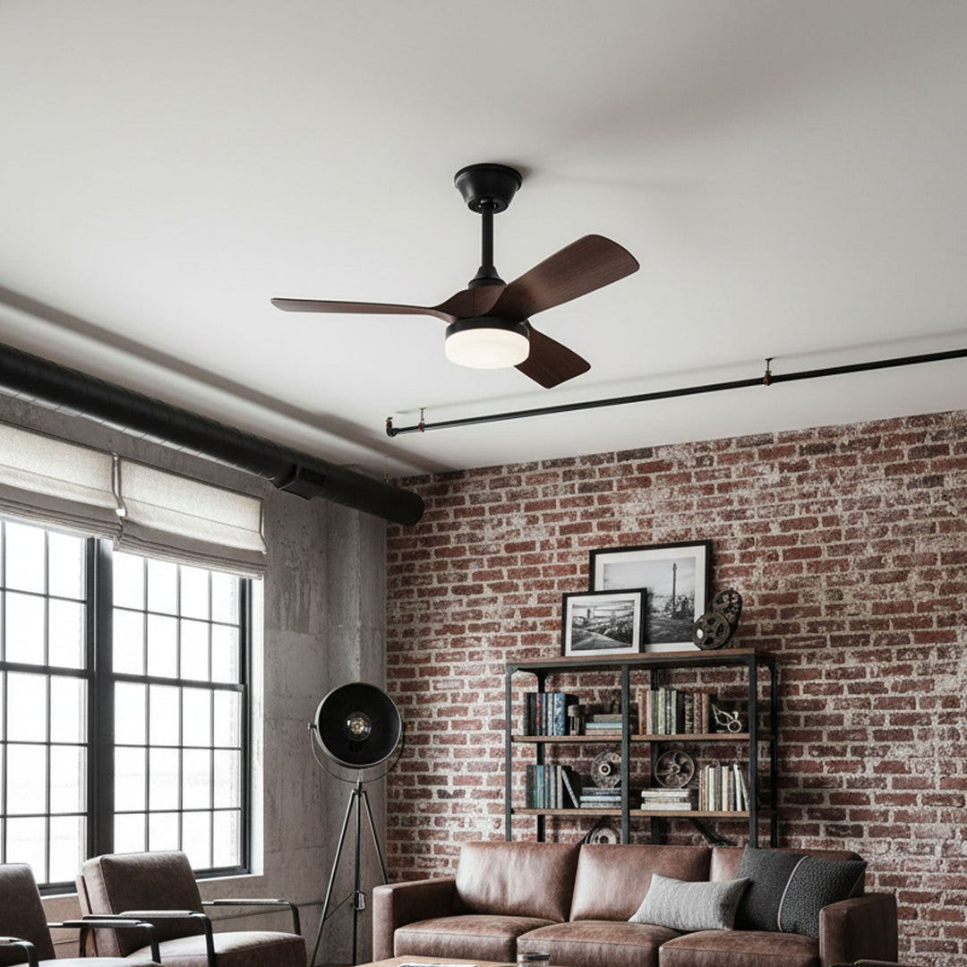 Silven Curve Ceiling Fan Light - Vakkerlight