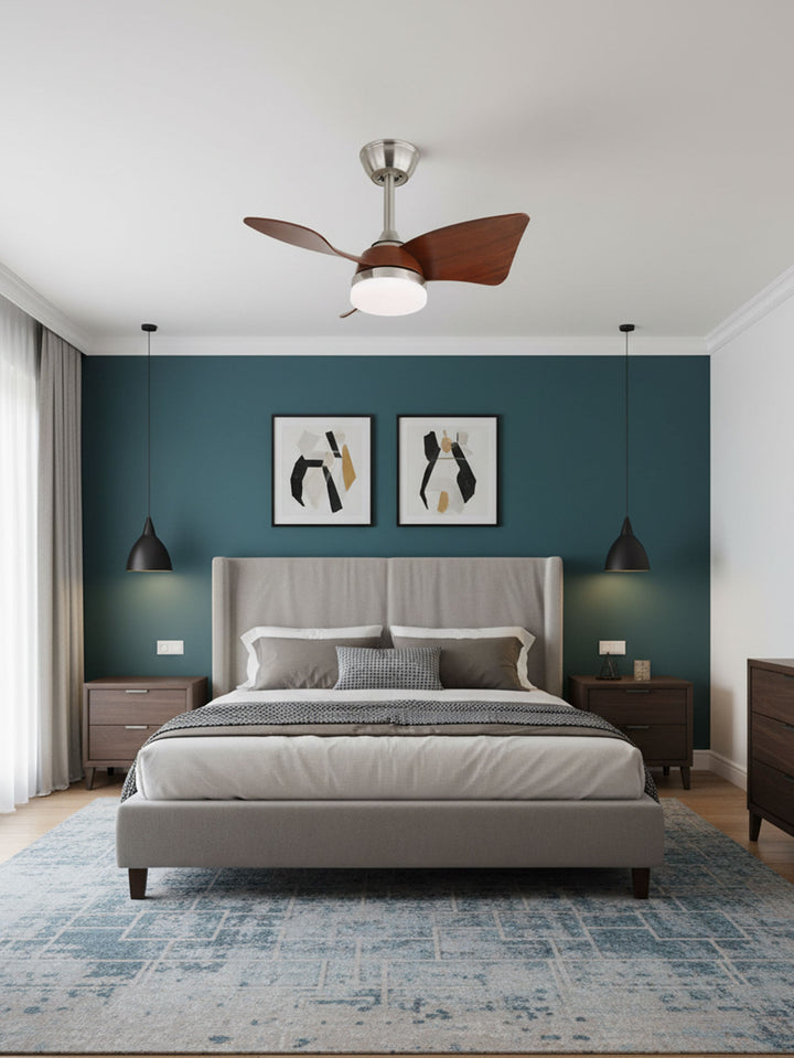 Silven Curve Ceiling Fan Light - Vakkerlight