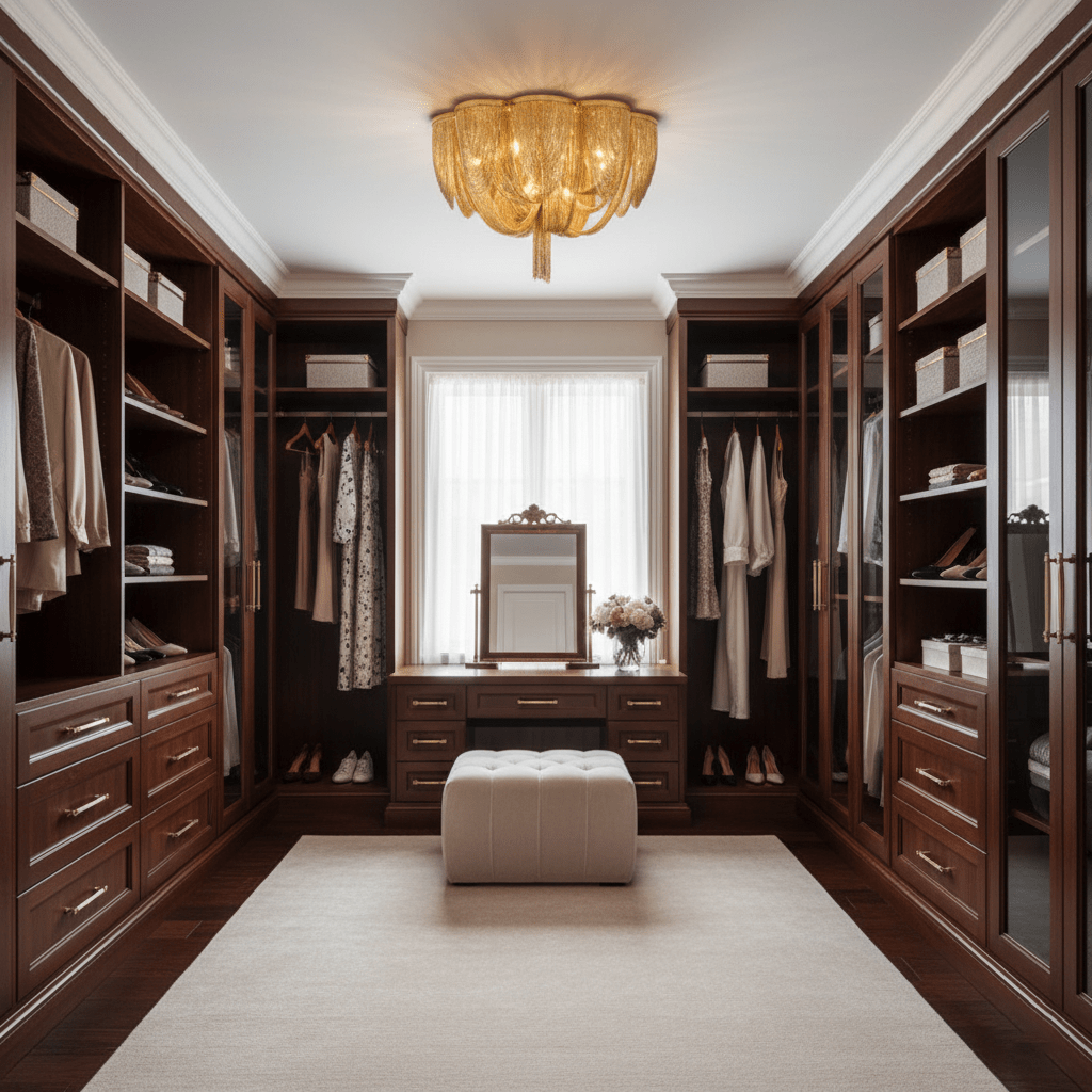 Silver Chain Tassel Ceiling Light - Vakkerlight