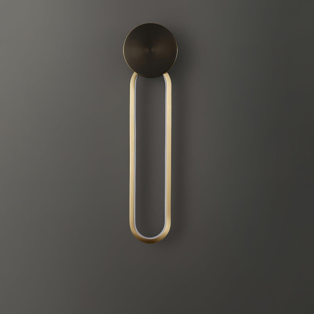 Simple Elliptical Wall Sconce - Vakkerlight