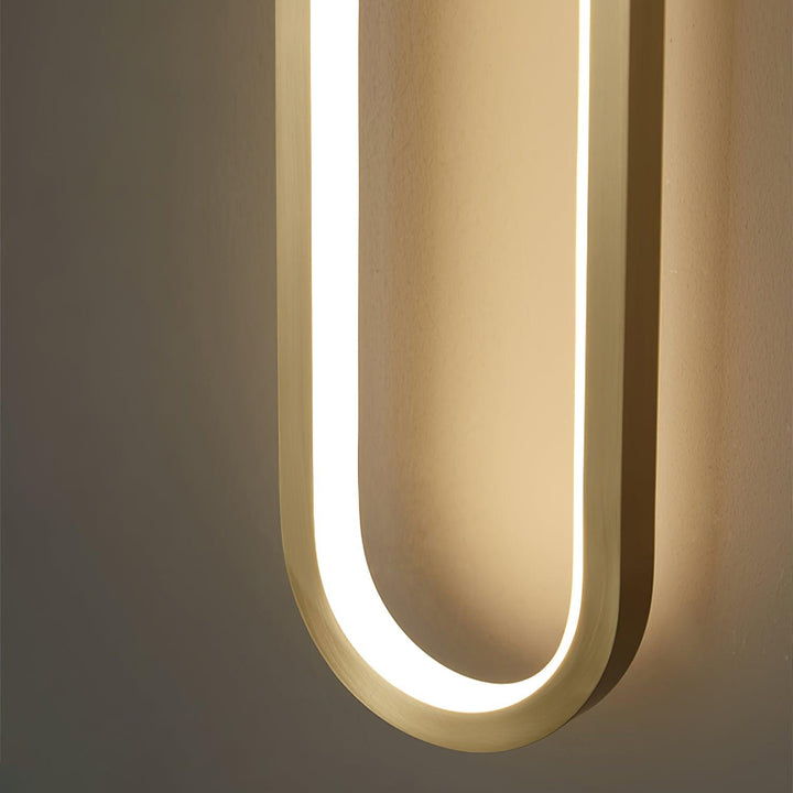 Simple Elliptical Wall Sconce - Vakkerlight