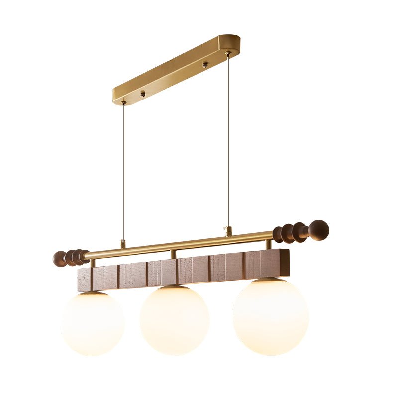 Sinuara Ribbon Globe Linear Chandelier - Vakkerlight
