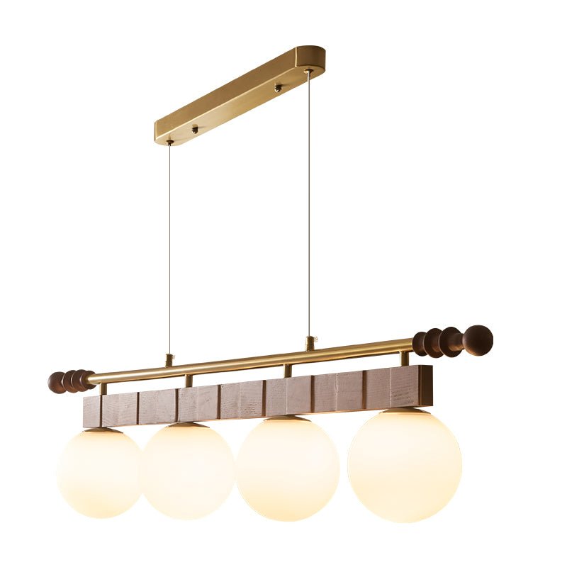 Sinuara Ribbon Globe Linear Chandelier - Vakkerlight