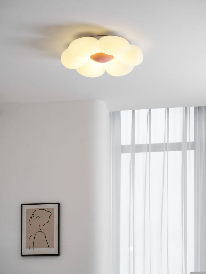 Six-leaf Flower Kids Room Ceiling Lamp