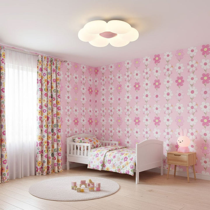 Six - leaf Flower Kids Room Ceiling Lamp - Vakkerlight