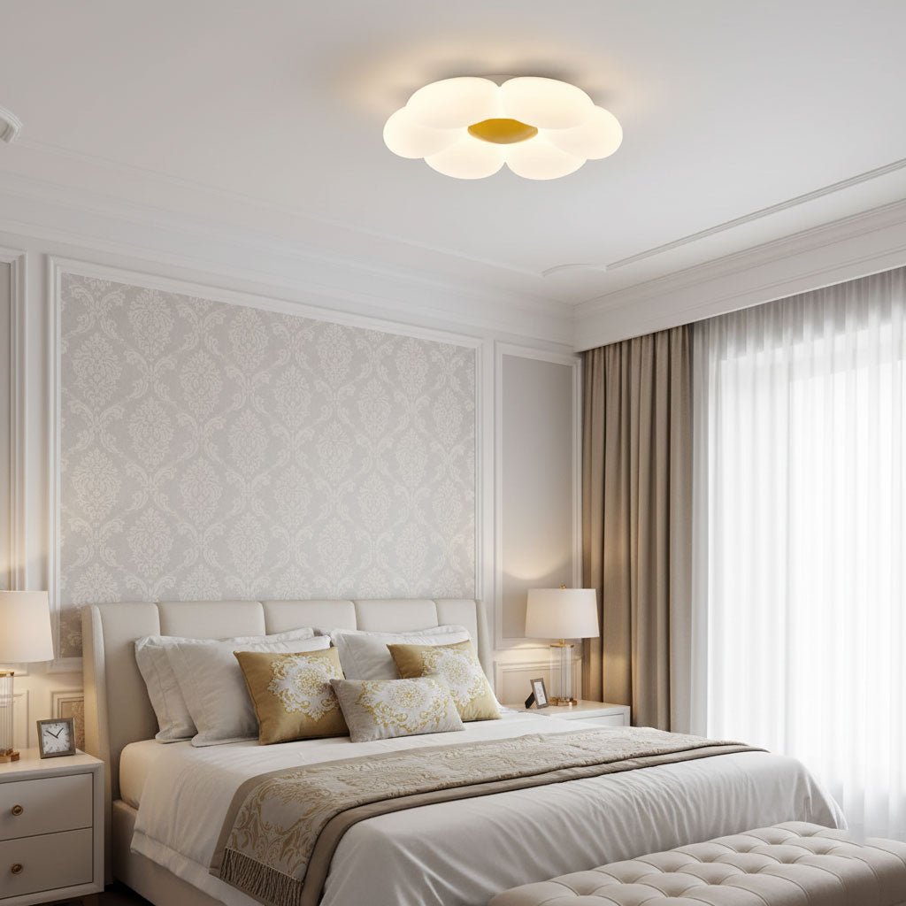 Six - leaf Flower Kids Room Ceiling Lamp - Vakkerlight