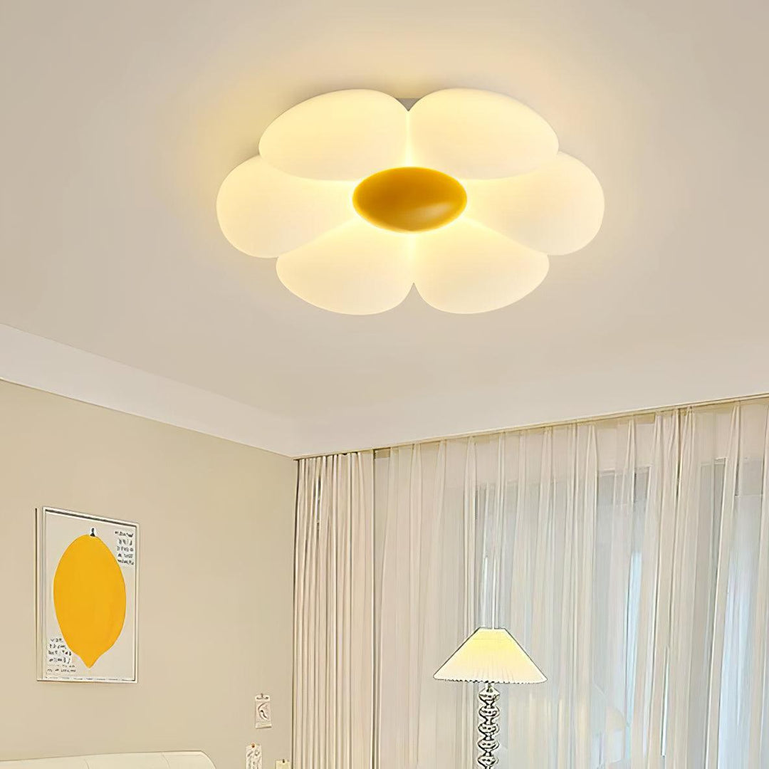 Six - leaf Flower Kids Room Ceiling Lamp - Vakkerlight