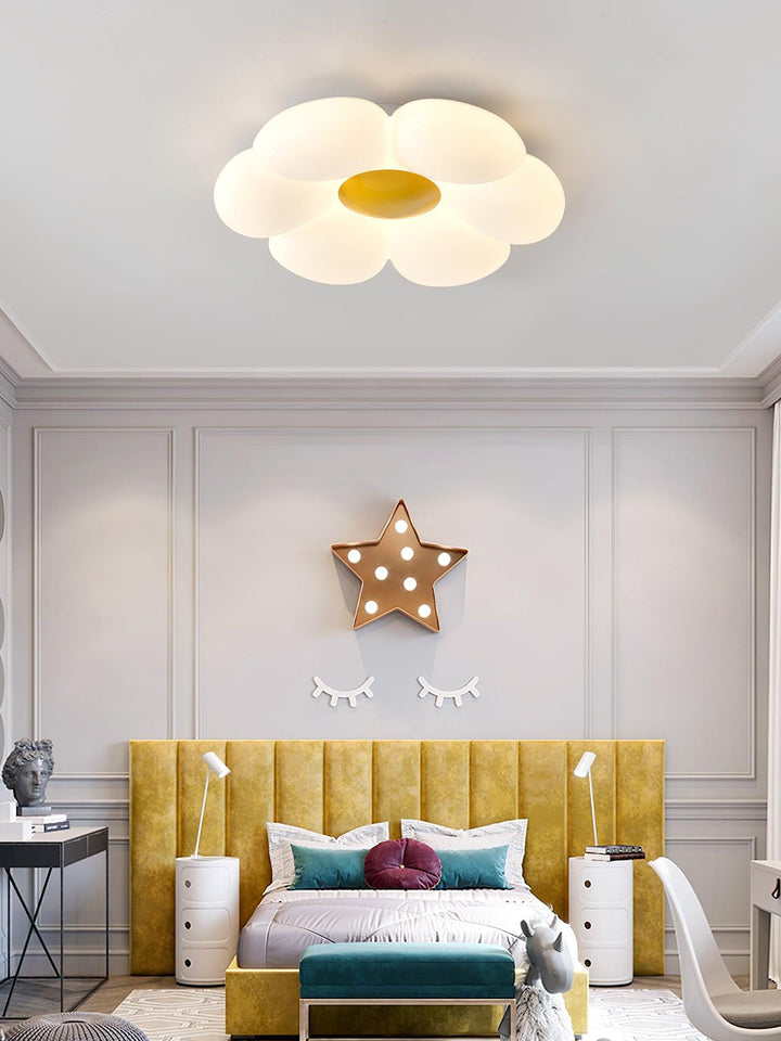 Six - leaf Flower Kids Room Ceiling Lamp - Vakkerlight