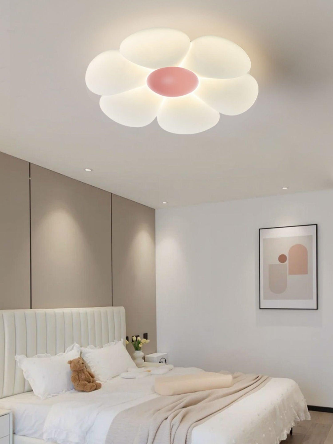 Six - leaf Flower Kids Room Ceiling Lamp - Vakkerlight