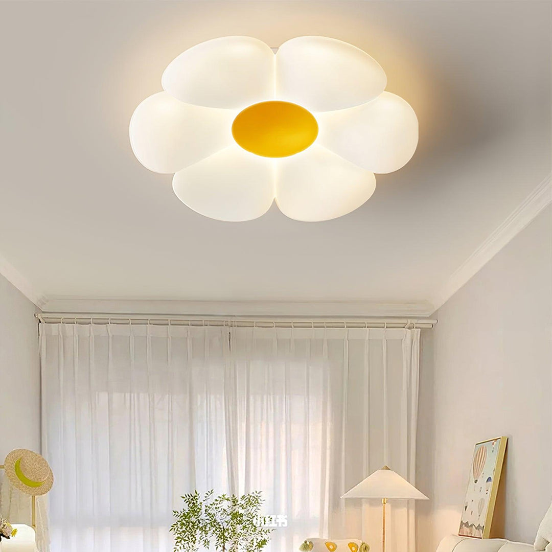 Six - leaf Flower Kids Room Ceiling Lamp - Vakkerlight