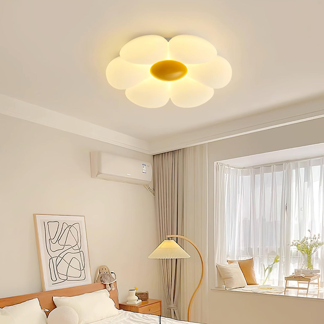 Six - leaf Flower Kids Room Ceiling Lamp - Vakkerlight