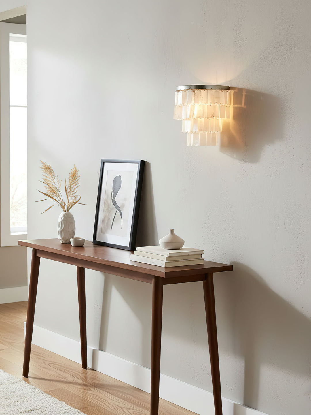 Skye Shell Tiered Wall Lamp - Vakkerlight