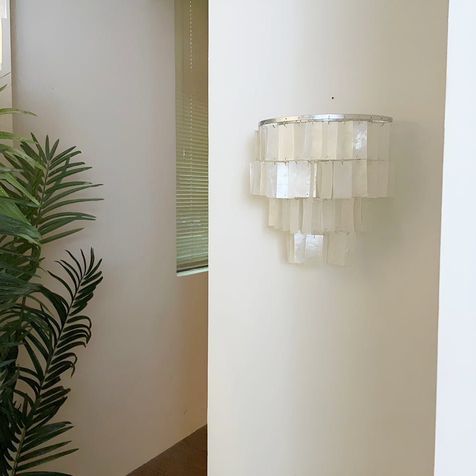 Skye Shell Tiered Wall Lamp - Vakkerlight