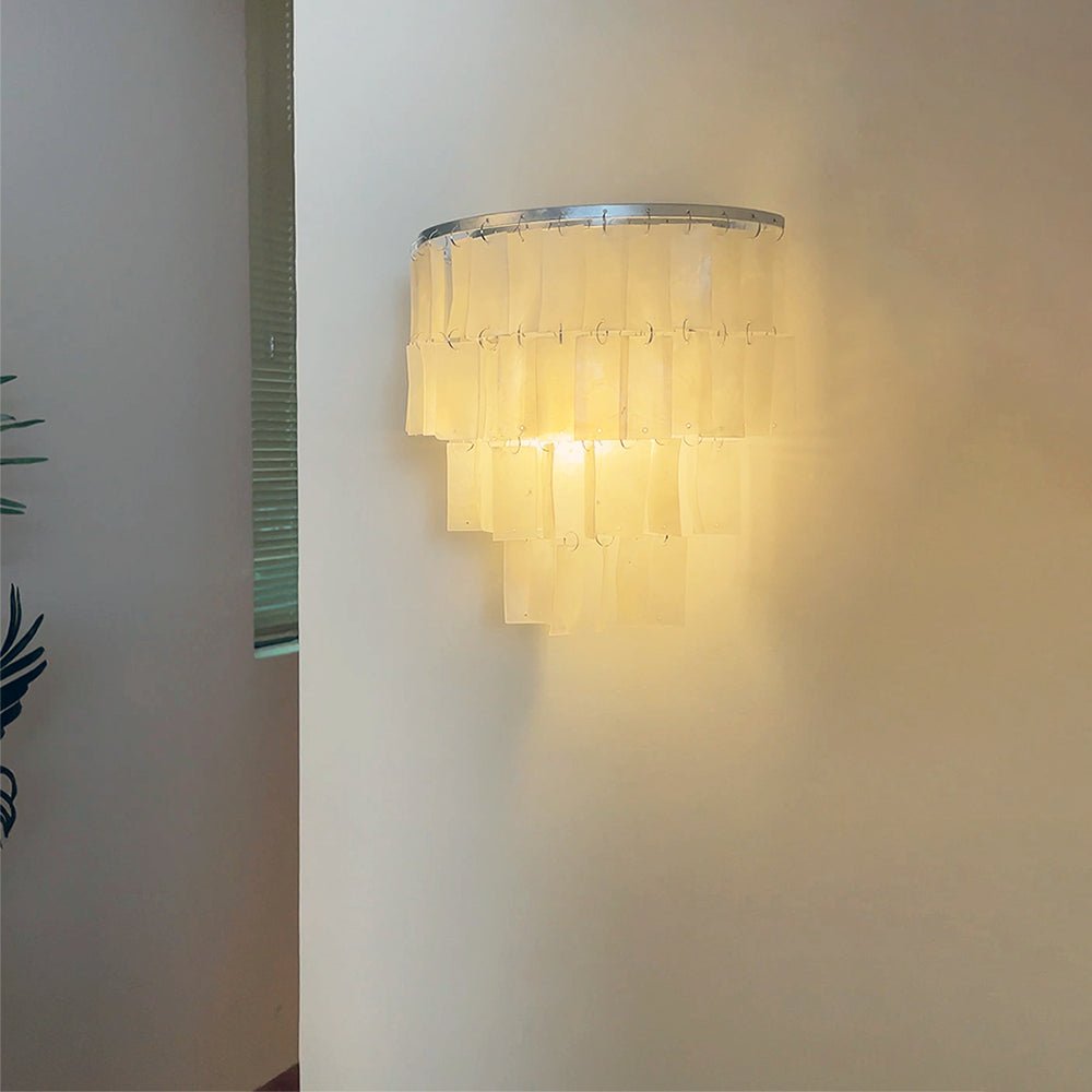 Skye Shell Tiered Wall Lamp - Vakkerlight