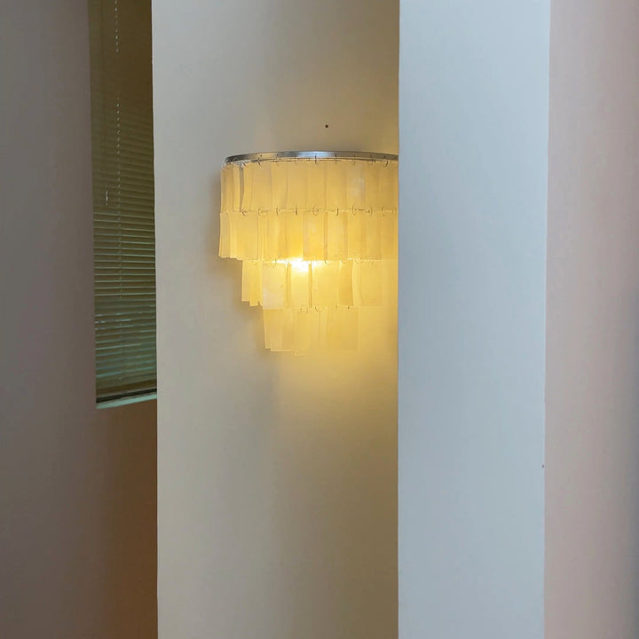 Skye Shell Tiered Wall Lamp - Vakkerlight